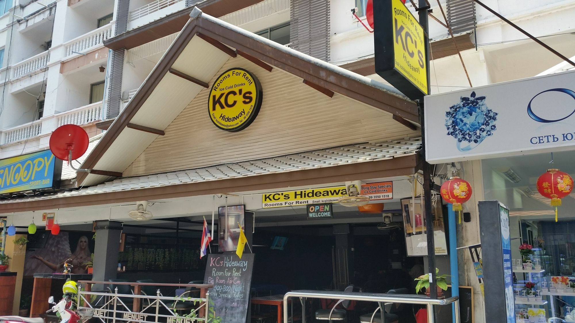 Kc'S Hideaway Hotel Jomtien Beach Exterior foto